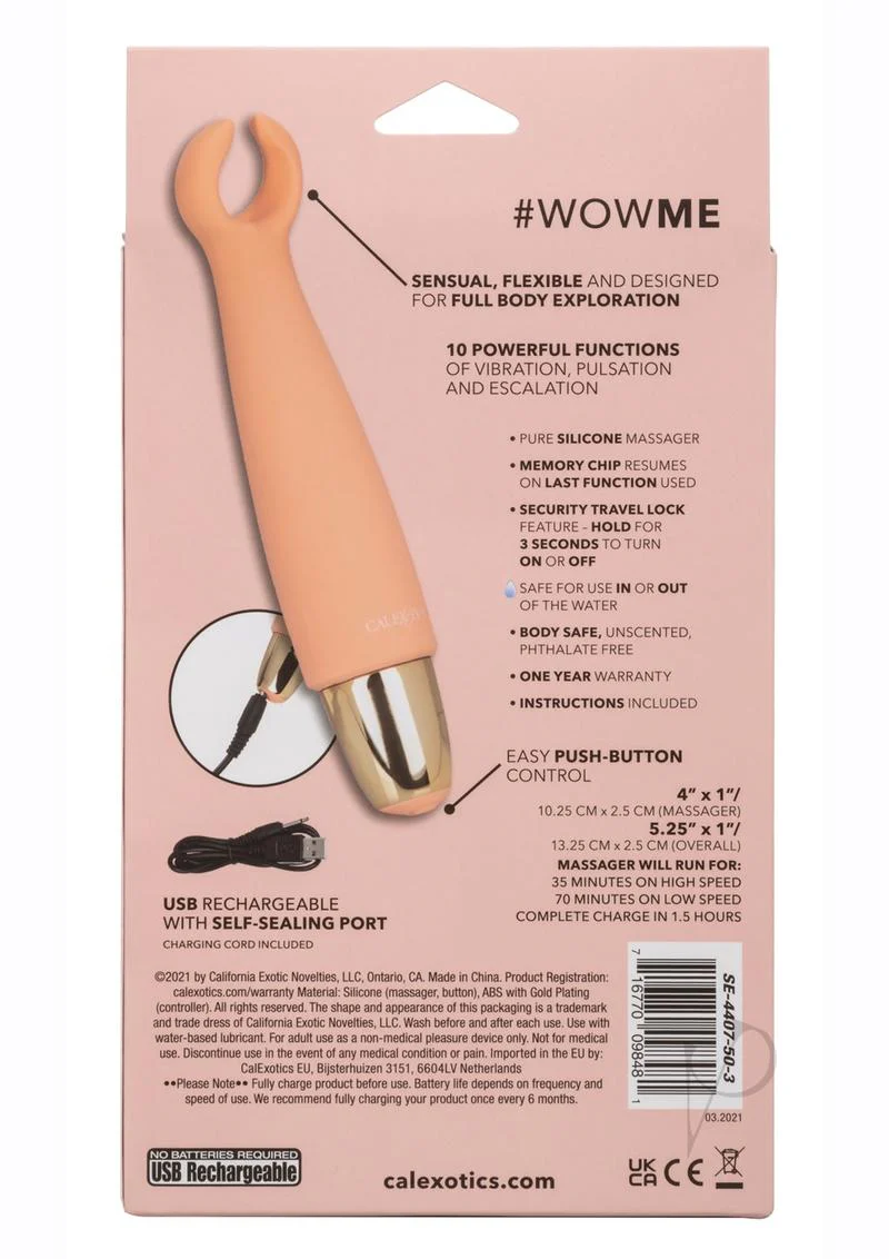 Slay #Wowme Rechargeable Silicone Massager - Image 4