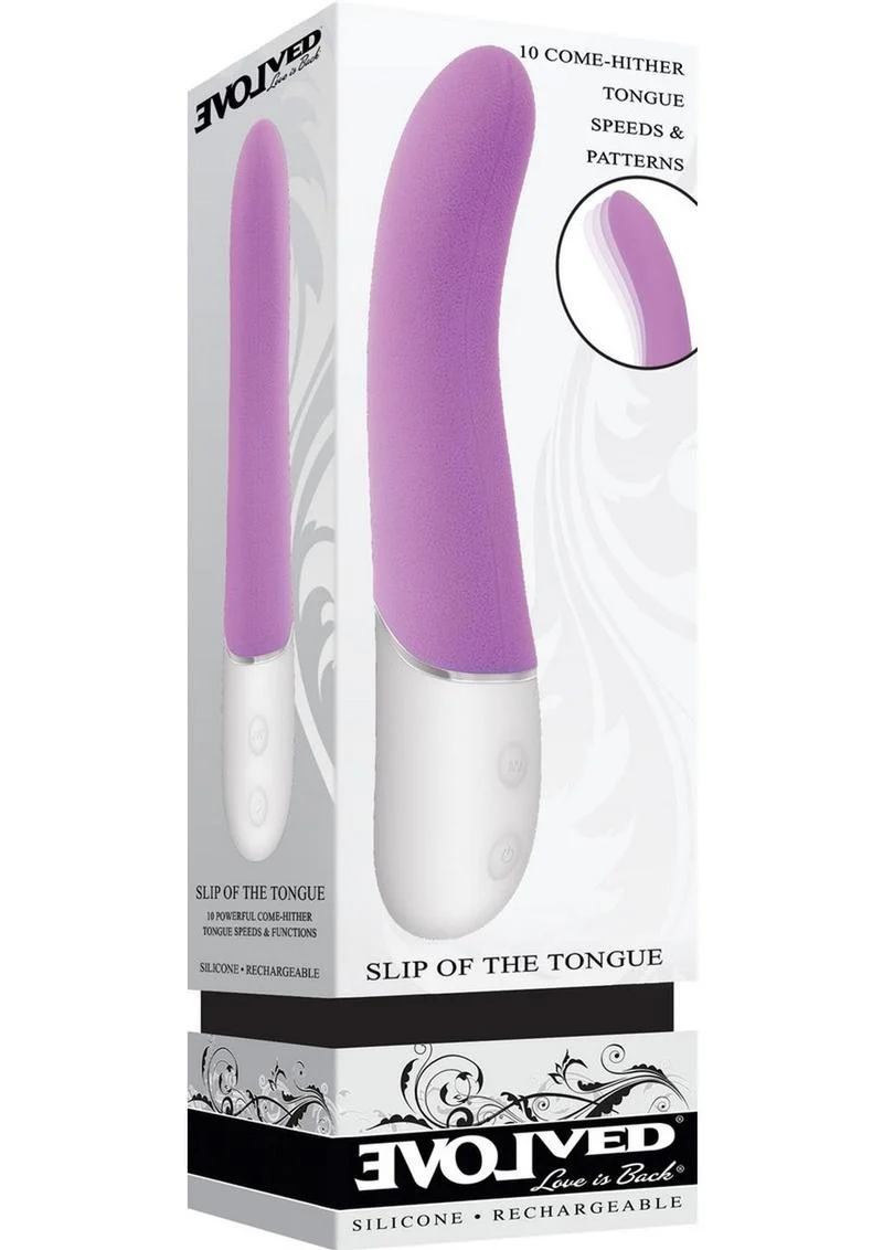 Slip Of The Tongue Rechargeable Silicone Clitoral Stimulator - Image 2