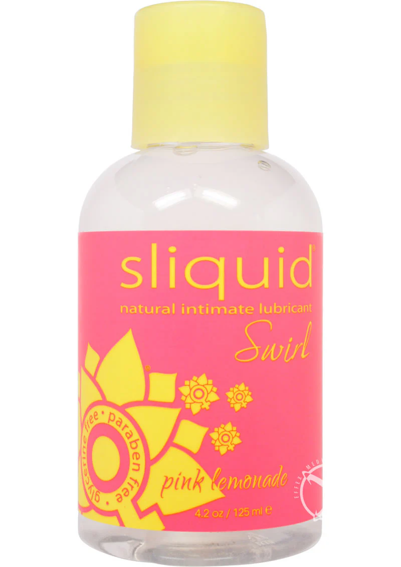 Sliquid Naturals Swirl Water Based Lubricant Pink Lemonade