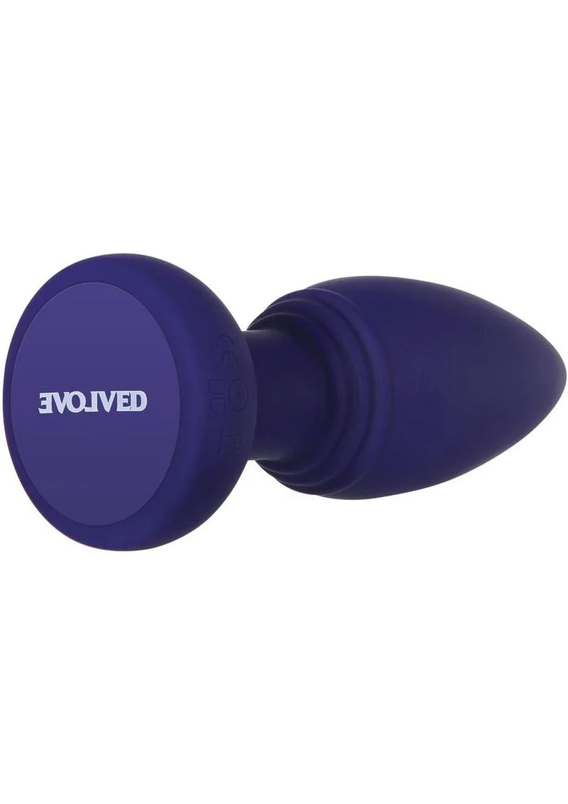 Smooshy Tooshy Rechargeable Silicone Anal Plug with Remote Control - Image 3