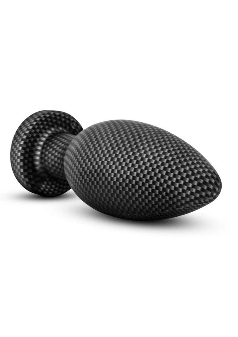 Spark Silicone Butt Plug - Medium - Carbon Fiber - Image 3