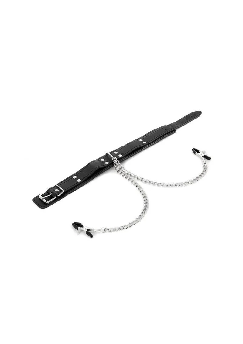 Sportsheets Collar with Nipple Clamps - Image 4