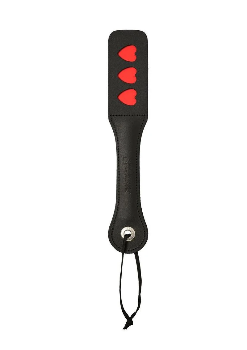 Sportsheets Leather Heart Impression Paddle - Image 3