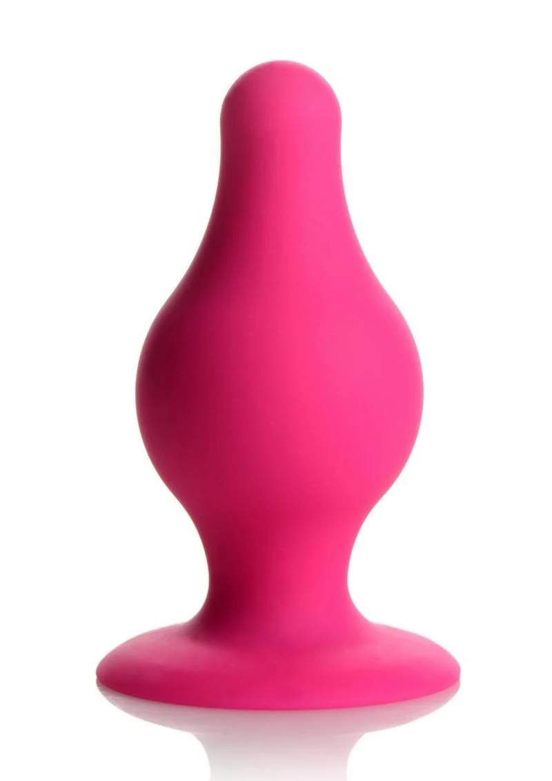 Squeeze-It Squeezable Silicone Tapered Anal Plug - Image 2