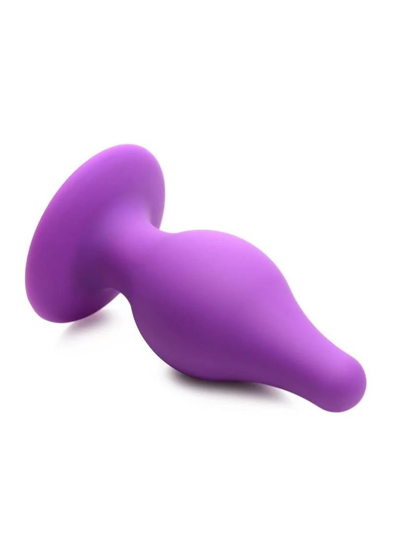Squeeze-It Squeezable Silicone Tapered Anal Plug - Image 4
