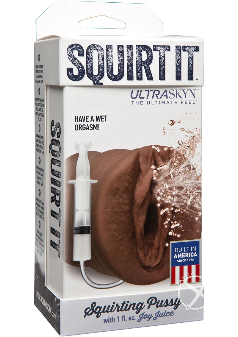 Squirt It Ultraskyn Squirting Masturbator with 1oz Joy Juice - Pussy - Image 5