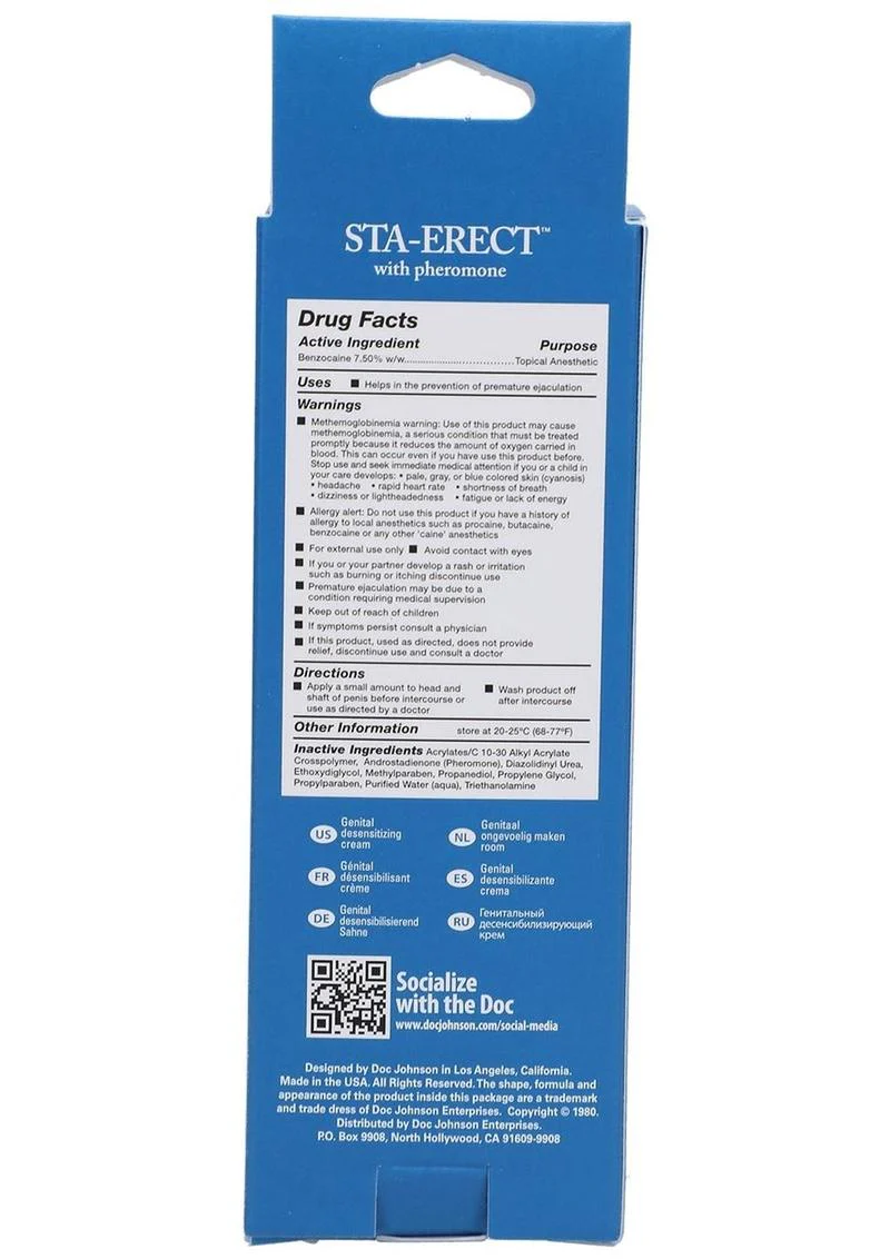 Sta-Erect Delay Creme For Men - Image 4