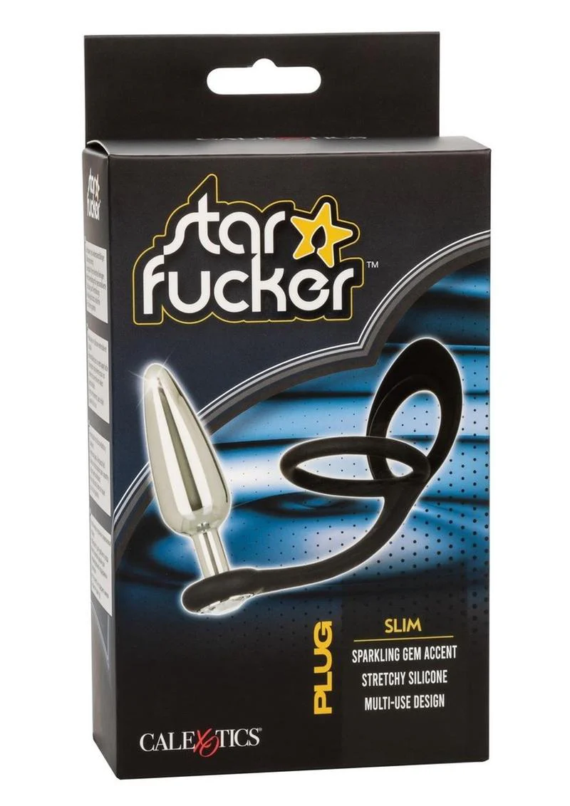 Star Fucker Slim Plug Silicone Dual Enhancer - Image 2