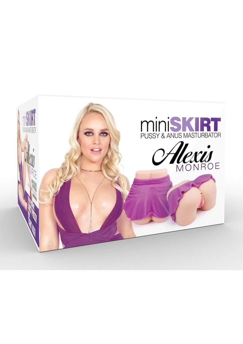 Star Stroker Mini Skirt Alexis Monroe Pussy and Anus Masturbator - Image 2