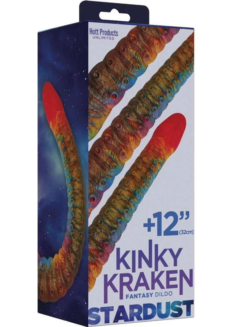 Stardust Kinky Kraken Silicone Dildo with Suction Cup - Image 4