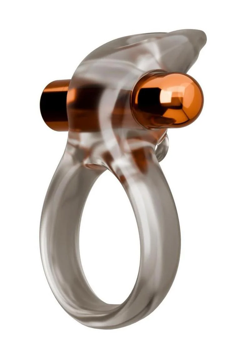 Stay Hard Vibrating Rechargeable Clitoral Stimulating Cock Ring Set with Textured Sleeve - Image 4