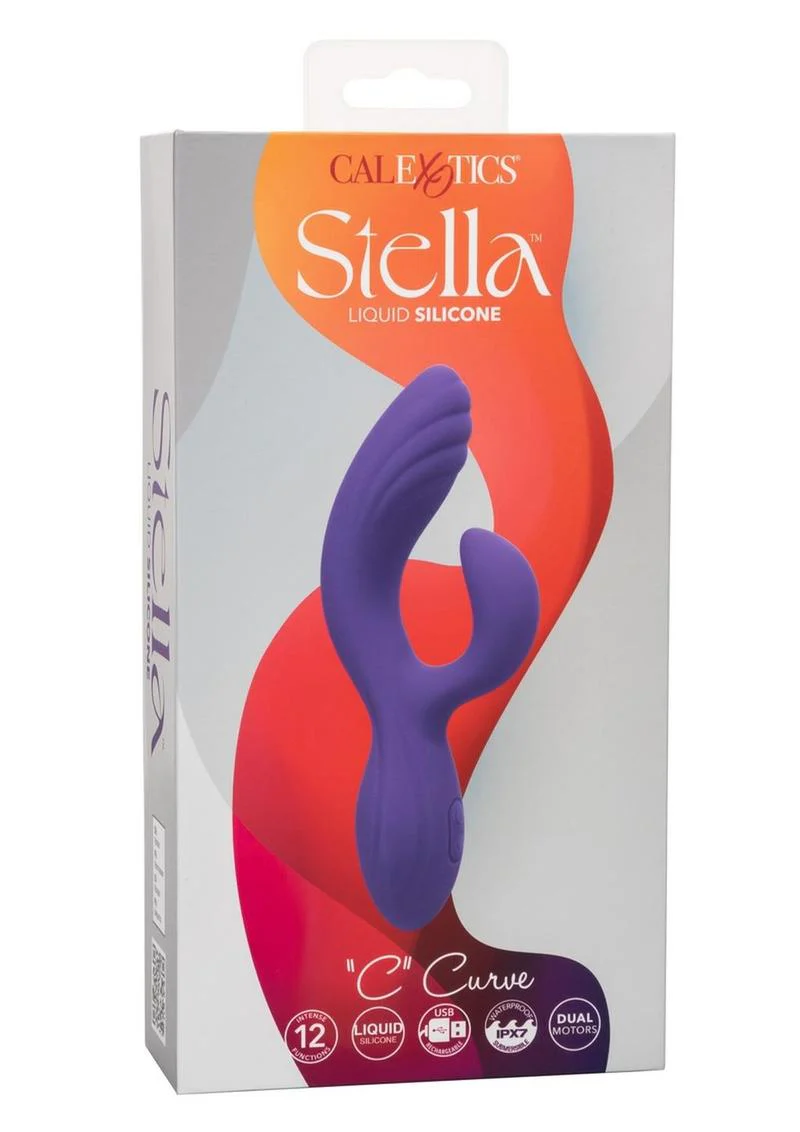 Stella Liquid Silicone C Curve Rechargeable G-Spot Vibrator - Image 2