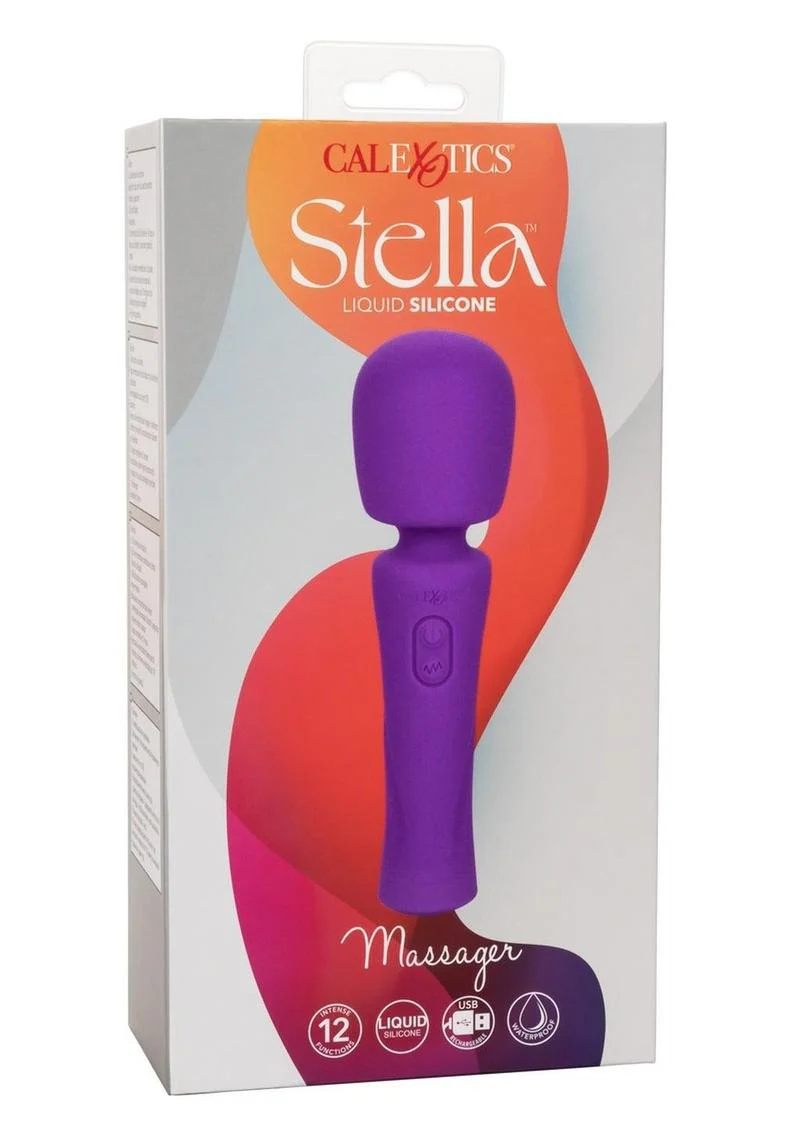 Stella Liquid Silicone Massager Rechargeable Vibrator - Image 2