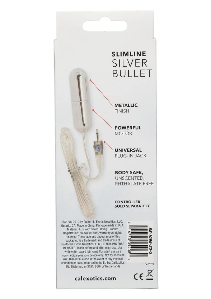 Sterling Collection Silver Slimline Silver Bullet - Image 4