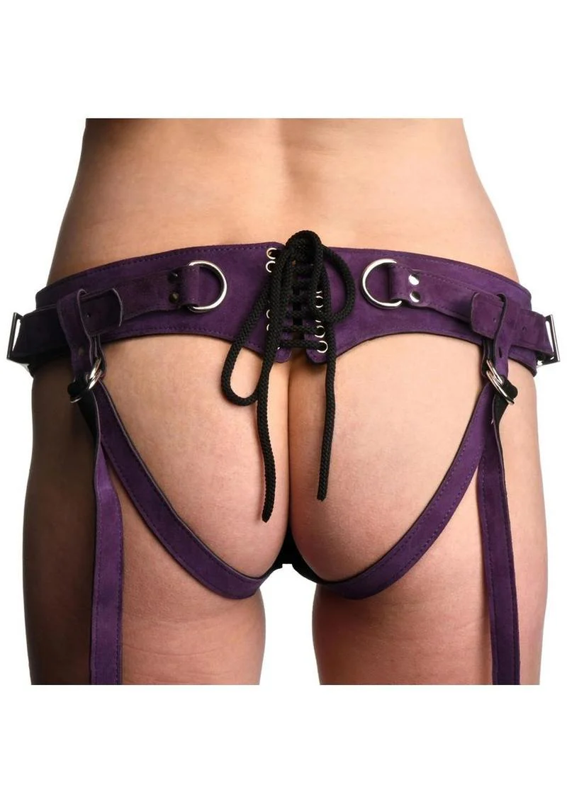 Strap U Bodice Deluxe Leather Corset Harness - Image 6