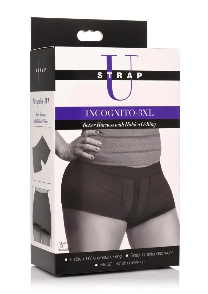 Strap U Incognito Boxer Harness with Hidden O-Ring - Image 8