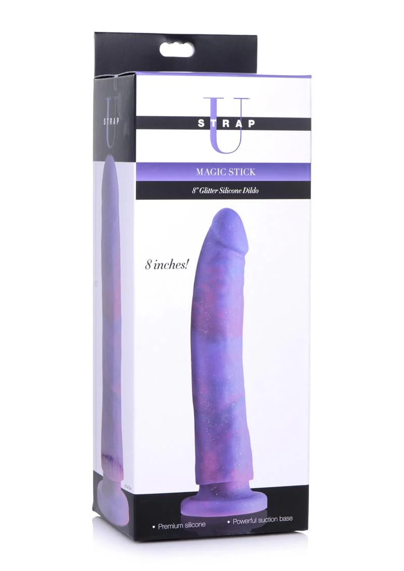 Strap U Magic Stick Glitter Silicone Dildo - Image 2