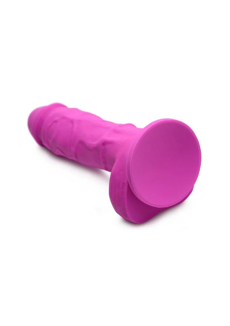 Strap U Power Pecker Silicone 7in Dildo with Balls - Image 3