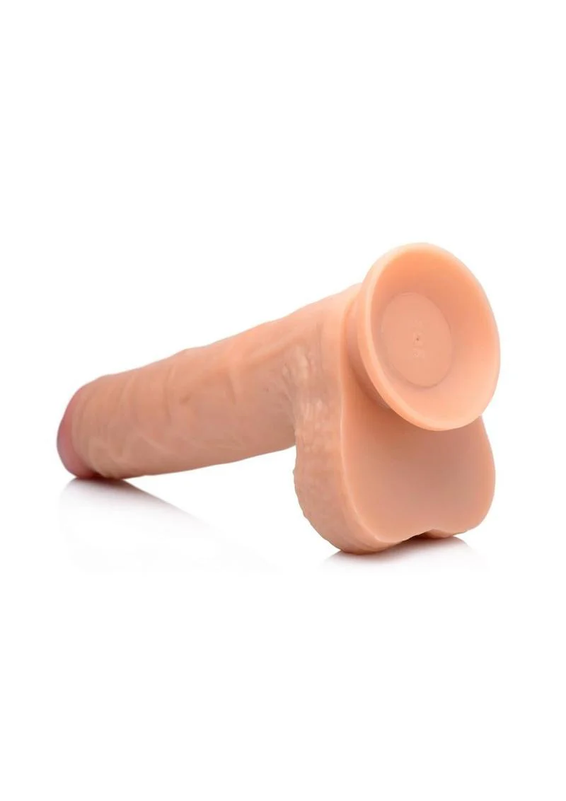 Strap U Real Thrust Thrusting and Vibrating Rechargeable Silicone Dildo - Image 3