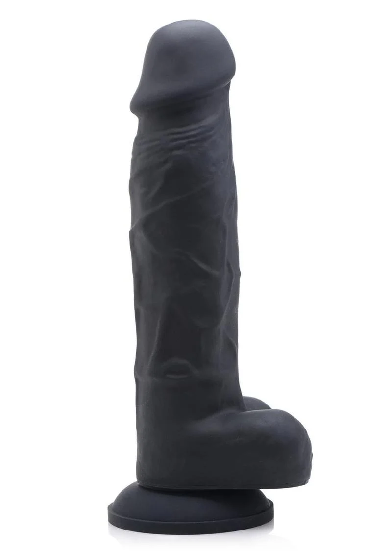 Strap U Silicone Dildo with Balls - Image 4