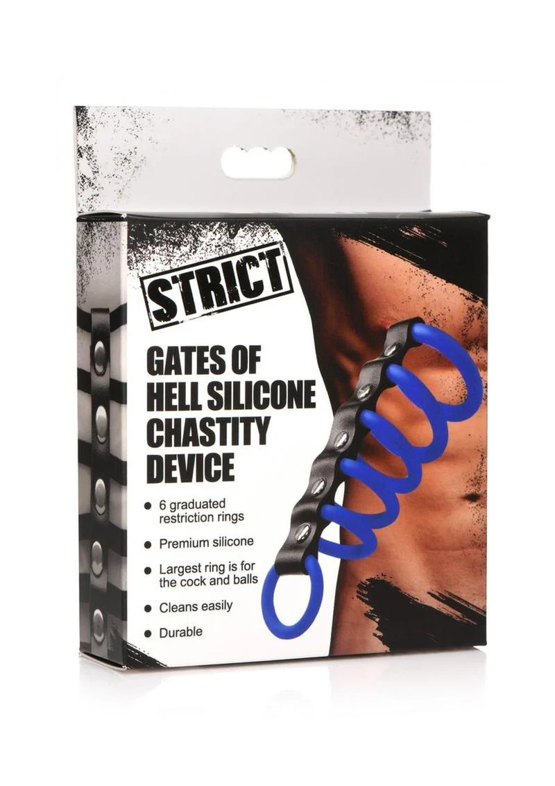 Strict Gates Of Hell Silicone Chastity Device - Image 2