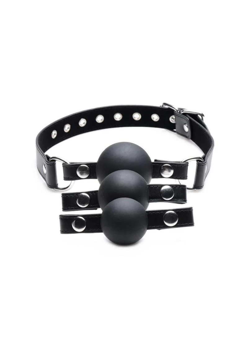 Strict Interchangeable Silicone Ball Gag - Image 4