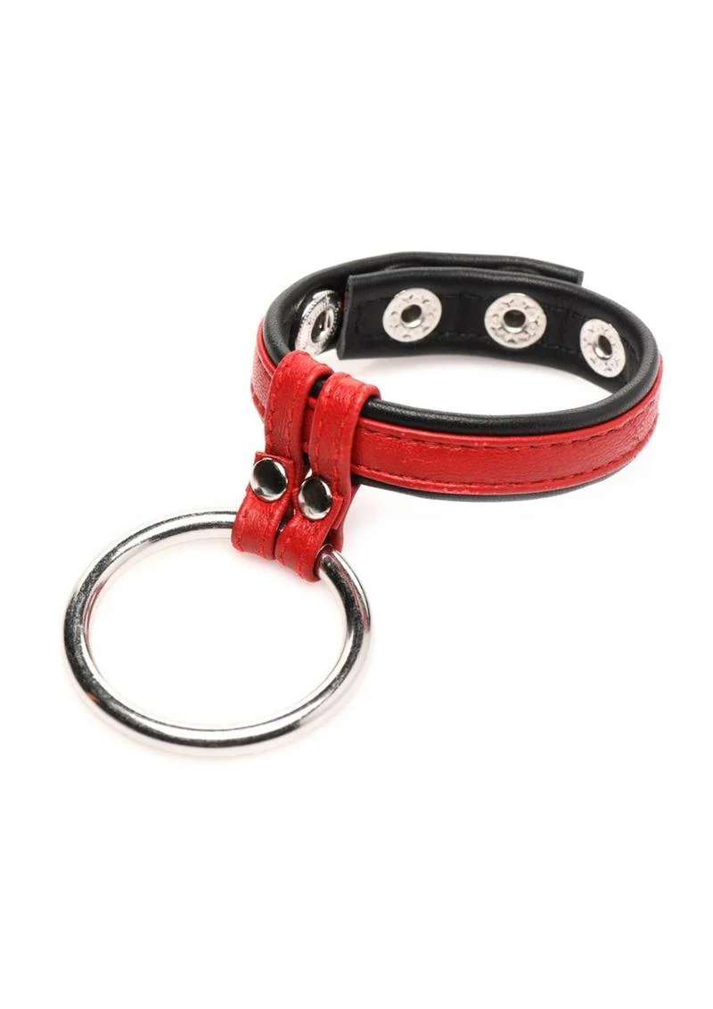 Strict Leather Cock Gear Leather and Steel Cock and Ball Ring - Image 2