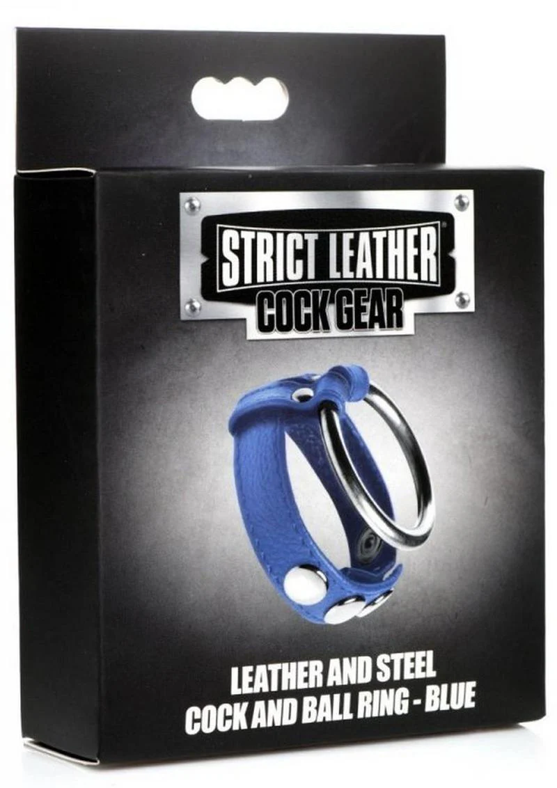 Strict Leather Cock Gear Leather and Steel Cock and Ball Ring - Image 3