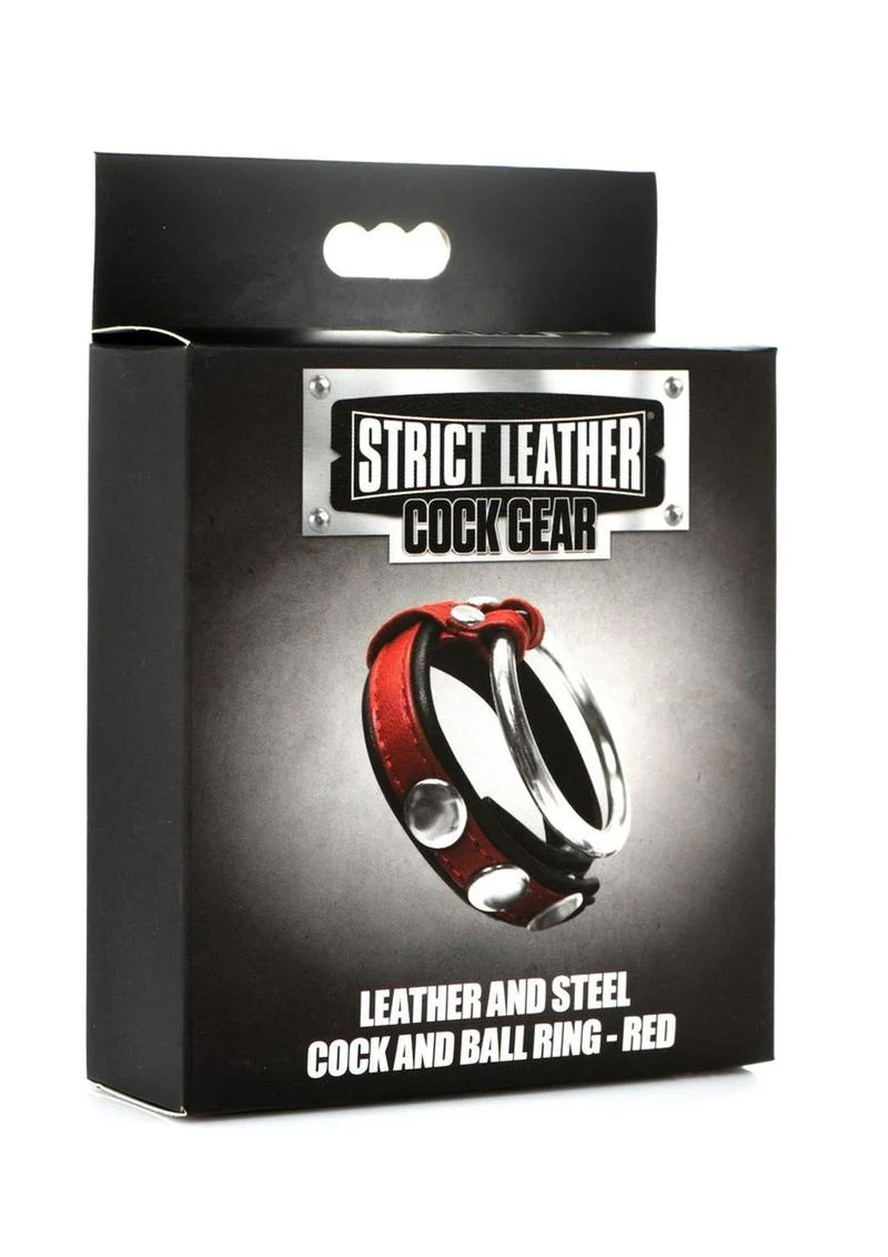 Strict Leather Cock Gear Leather and Steel Cock and Ball Ring - Image 6