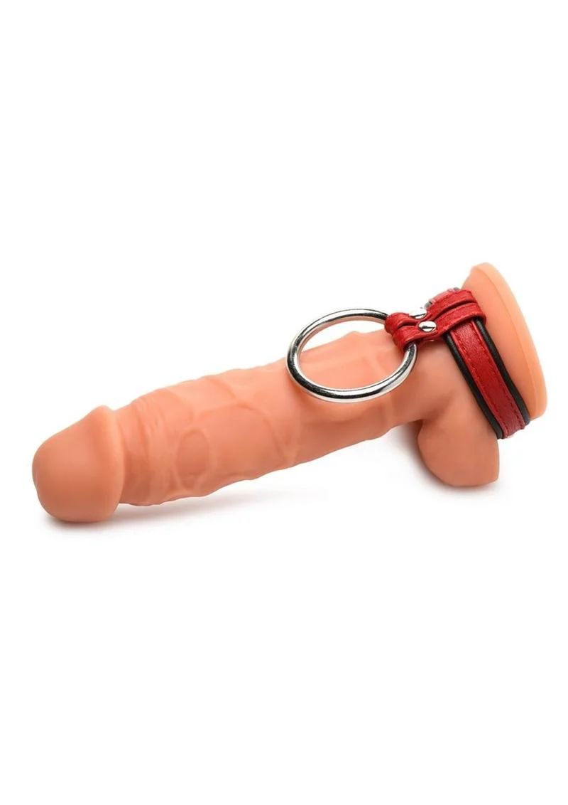 Strict Leather Cock Gear Leather and Steel Cock and Ball Ring - Image 8
