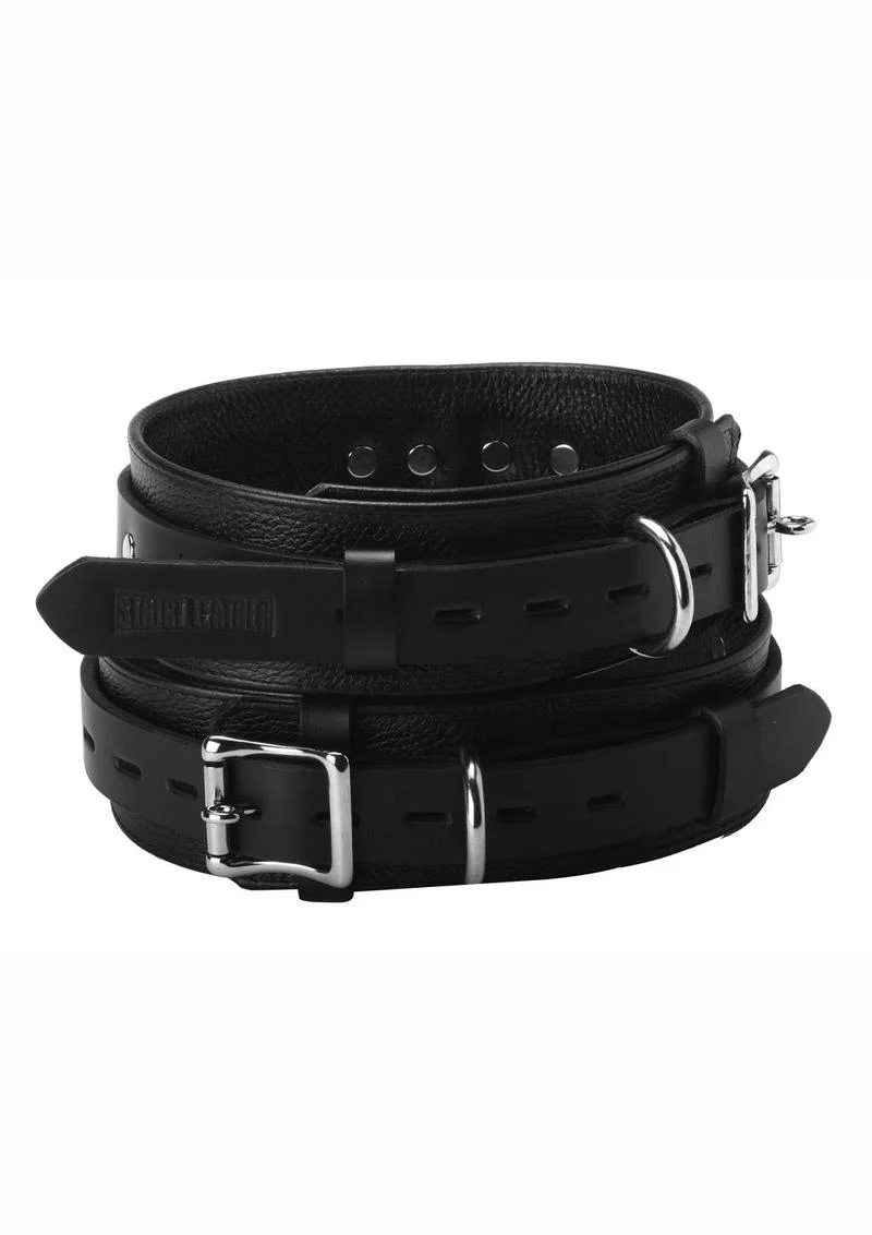 Strict Leather Deluxe Locking Thigh Cuffs - Image 2