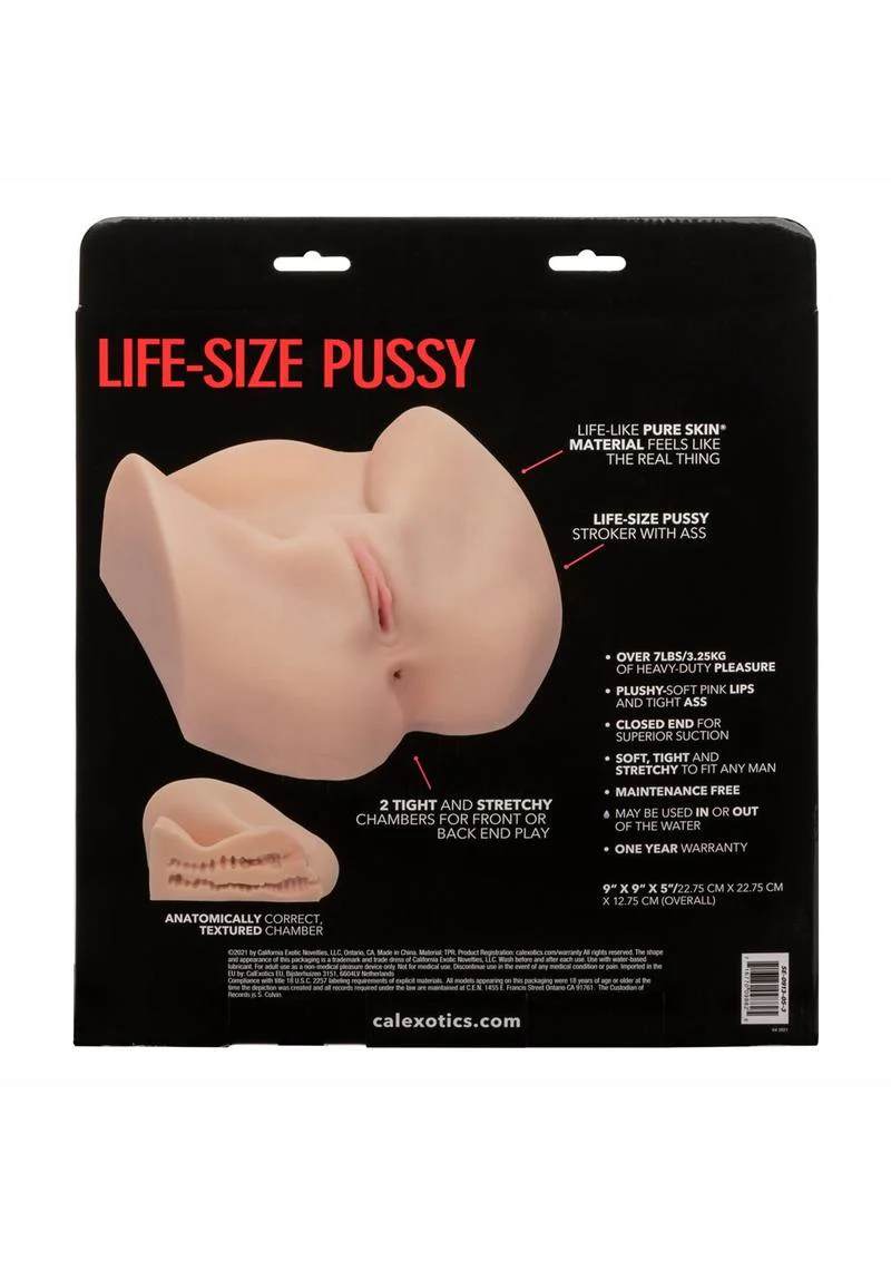 Stroke It Life-Size Pussy Masturbator - Pussy - Image 4