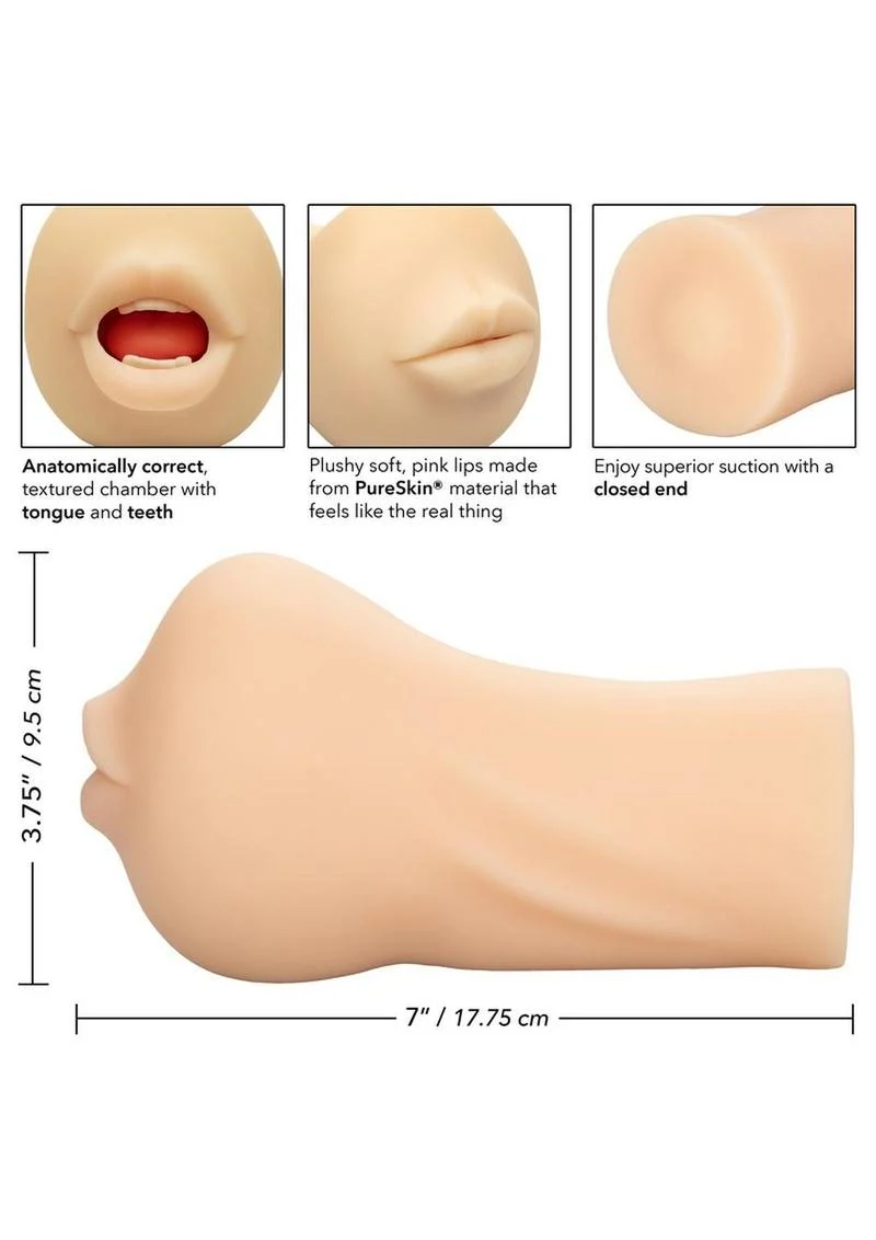 Stroke It Realistic Stroker - Mouth - Image 8
