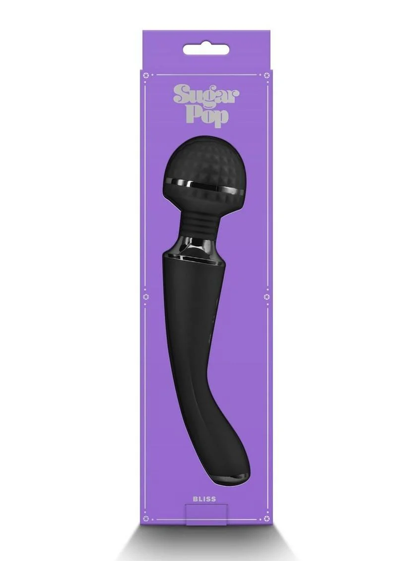 Sugar Pop Bliss Rechargeable Silicone Wand Massager - Image 5