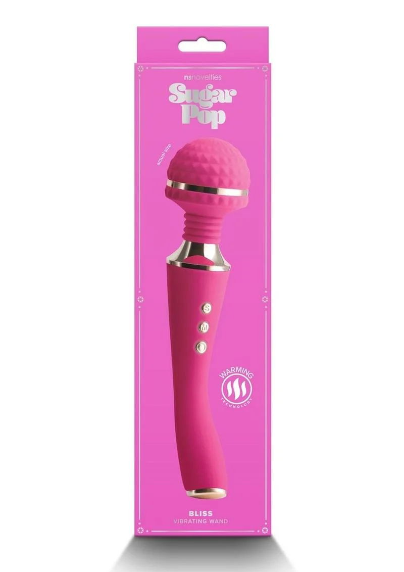 Sugar Pop Bliss Rechargeable Silicone Wand Massager - Image 6