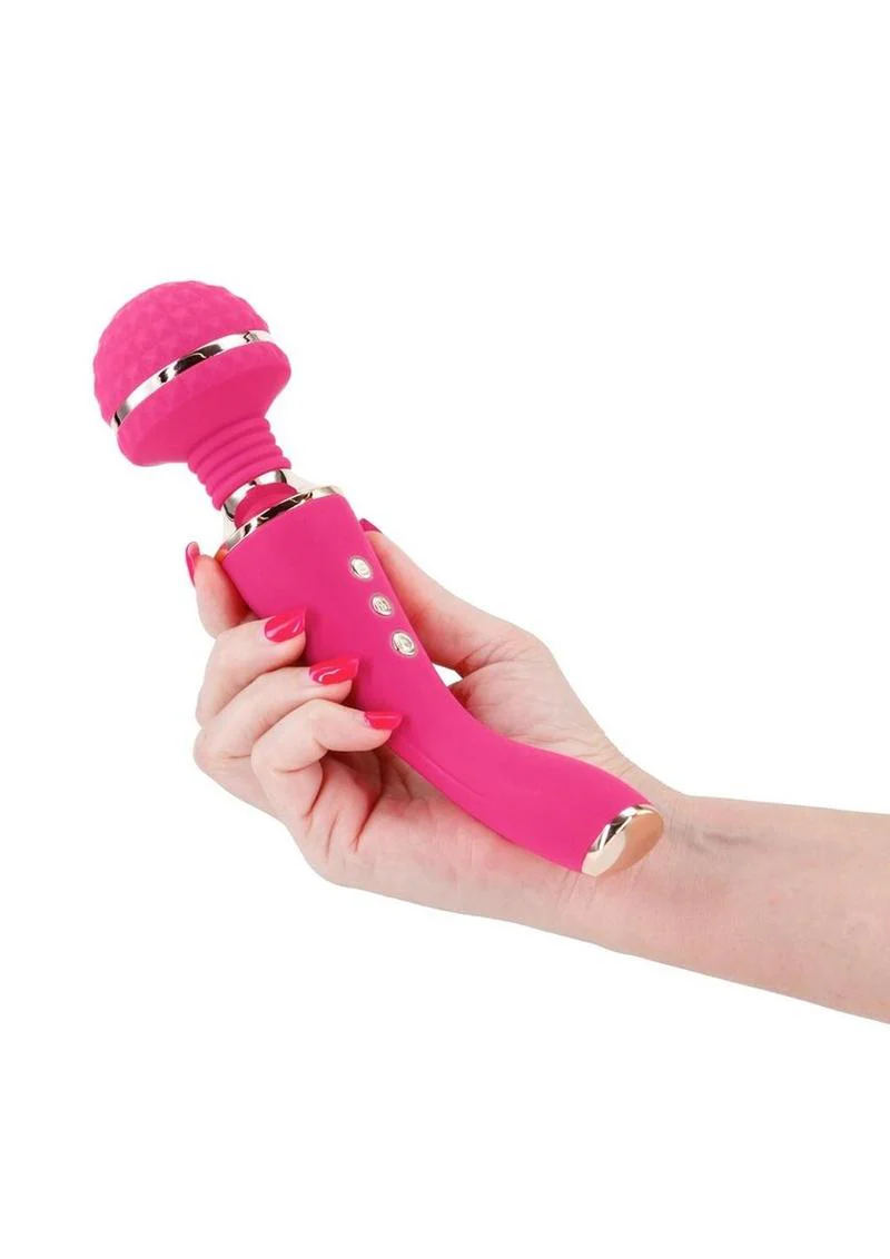 Sugar Pop Bliss Rechargeable Silicone Wand Massager - Image 7