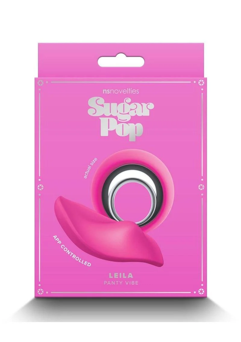 Sugar Pop Leila Rechargeable Silicone Panty Vibe - Image 3