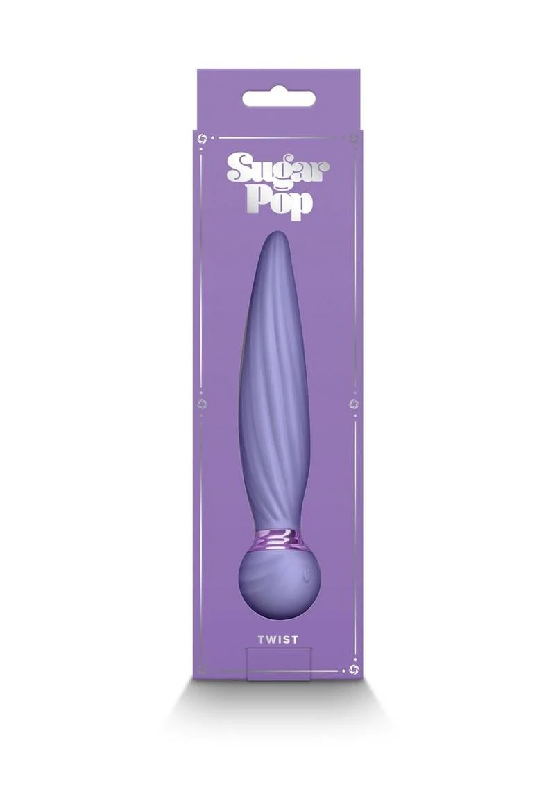 Sugar Pop Twist Rechargeable Silicone Vibrator - Image 5