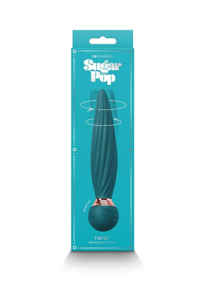 Sugar Pop Twist Rechargeable Silicone Vibrator - Image 6