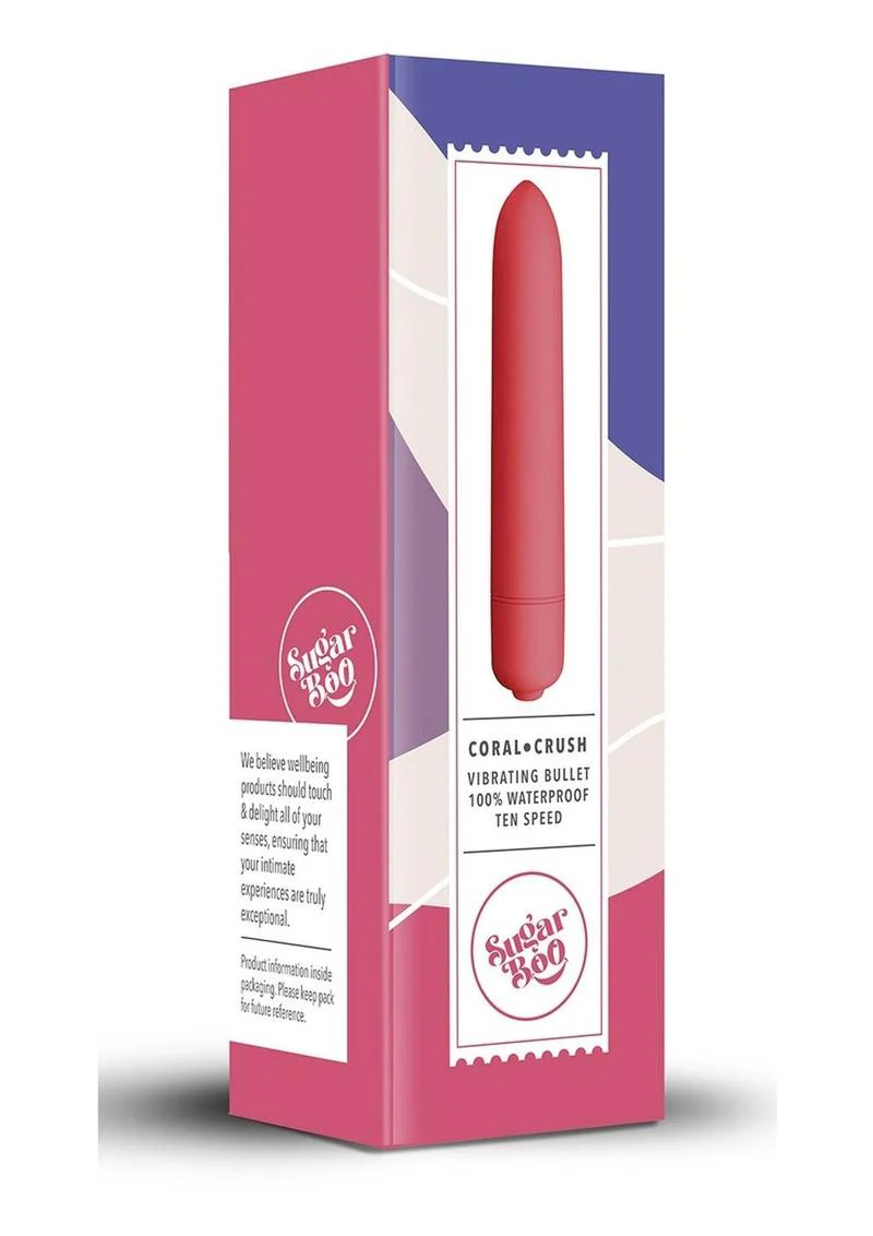 Sugarboo Coral Crush Vibrating Bullet - Image 2