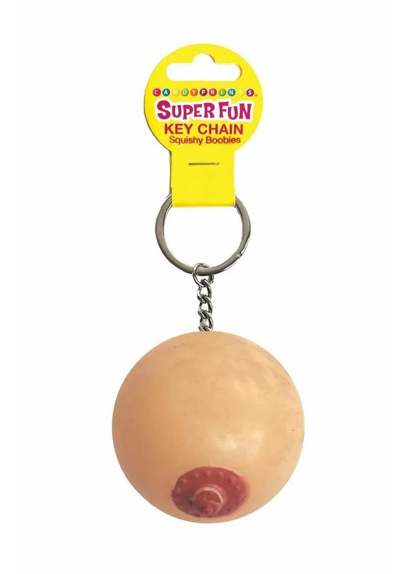 Super Fun Key Chain One Squishy Boob - Image 2