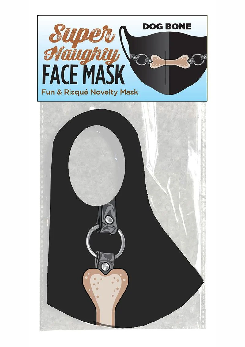 Super Naughty Dog Bone Gag Mask - Image 2
