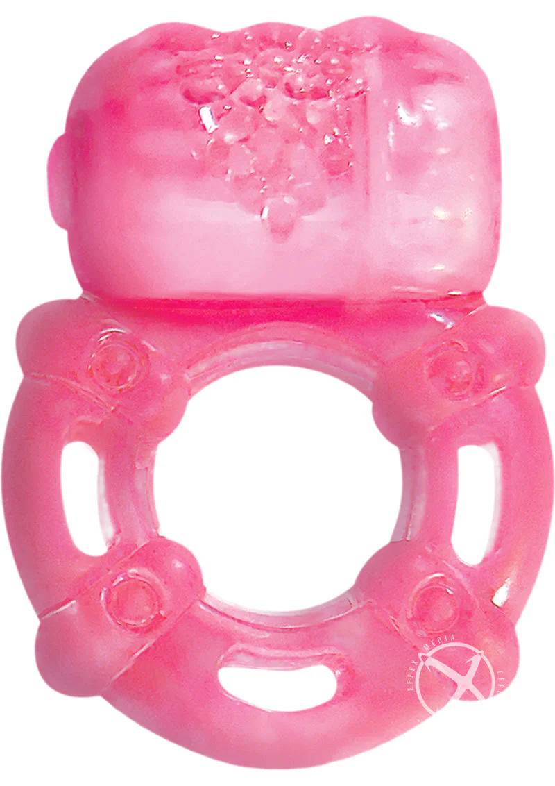 Super Stud Orgasmic Vibrating Silicone Cock Ring Waterproof