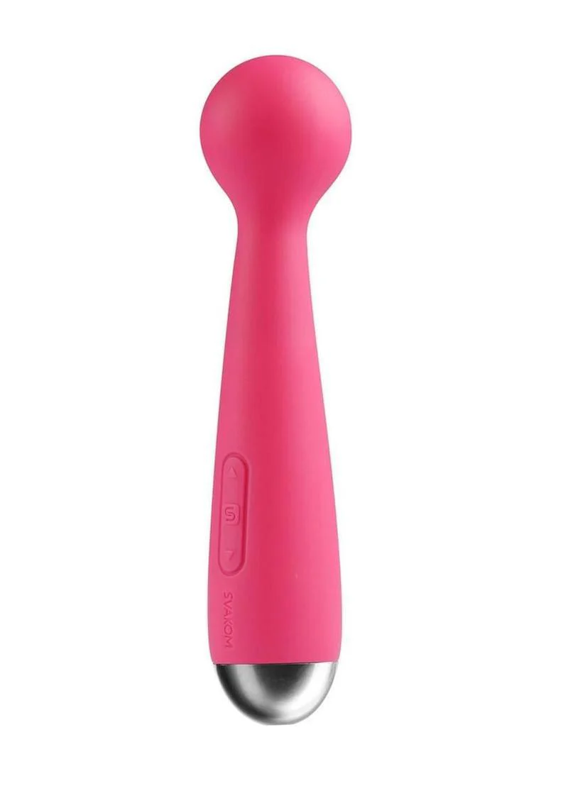Svakom Mini Emma Rechargeable Silicone Mini Wand - Image 3