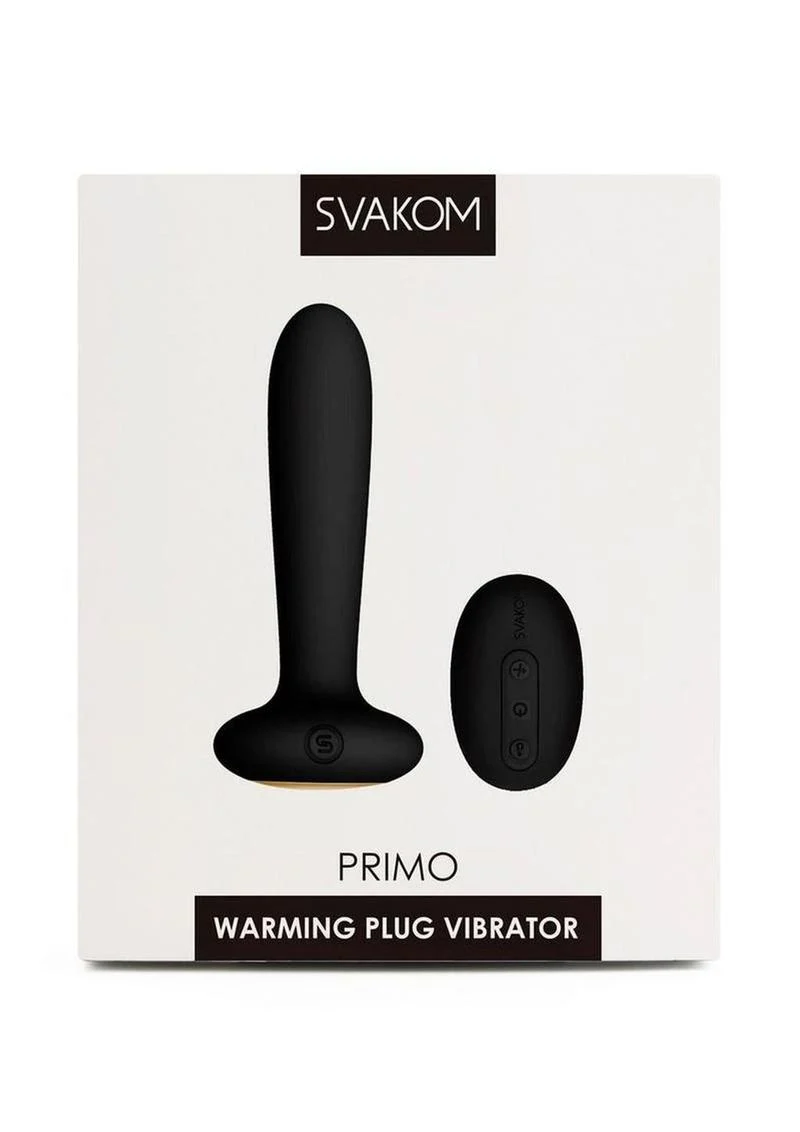 Svakom Primo Silicone Remote Control Warming Anal Vibrator - Image 2