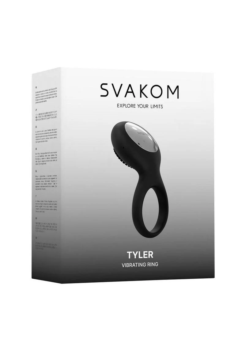 Svakom Tyler Silicone Rechargeable Clitoral Stimulator Couple's Ring - Image 2