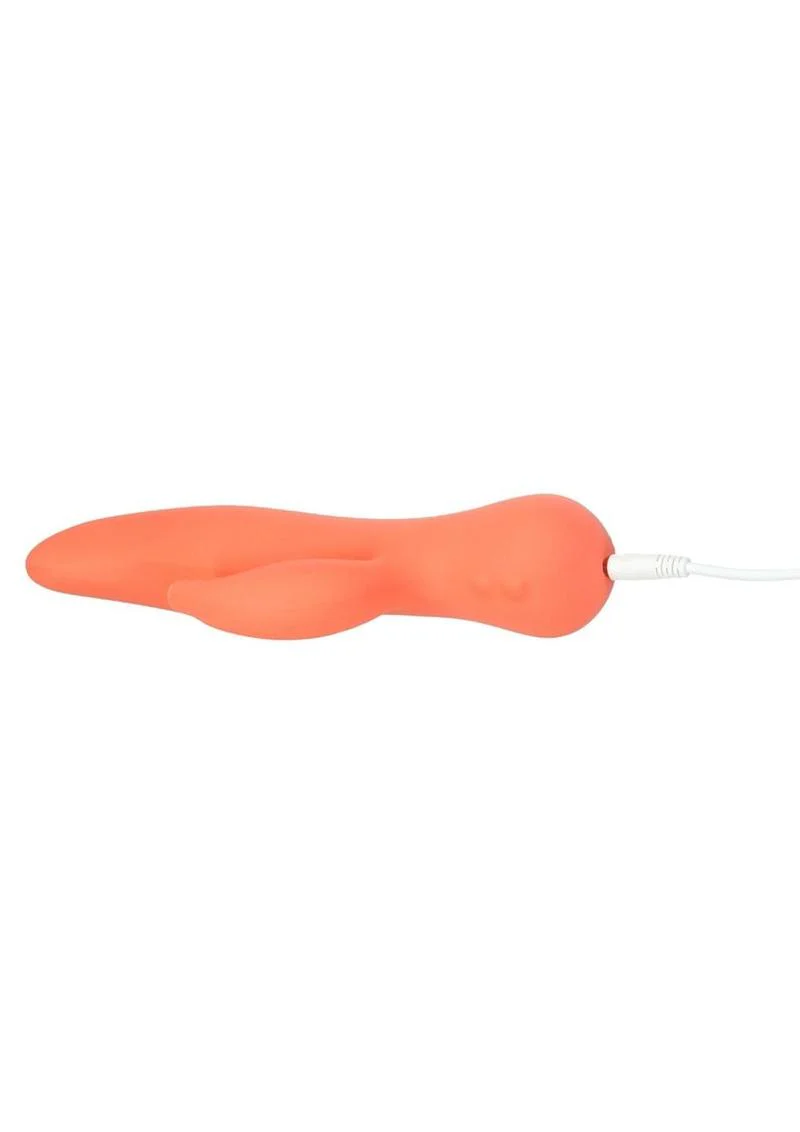 Swan The Blossom Swan Rechargeable Silicone Dual Action Rotate and Clitoral Vibrator - Image 4
