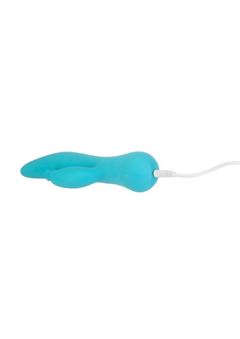 Swan The Kissing Swan Rechargeable Silicone Dual Action Rotate and Clitoral Vibrator - Image 4