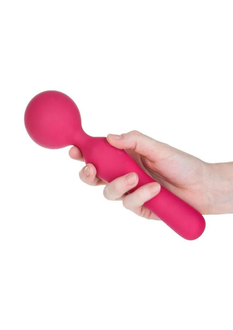 Swan The Swan Sceptre Rechargeable Silicone Dual End Wand Massager - Image 3