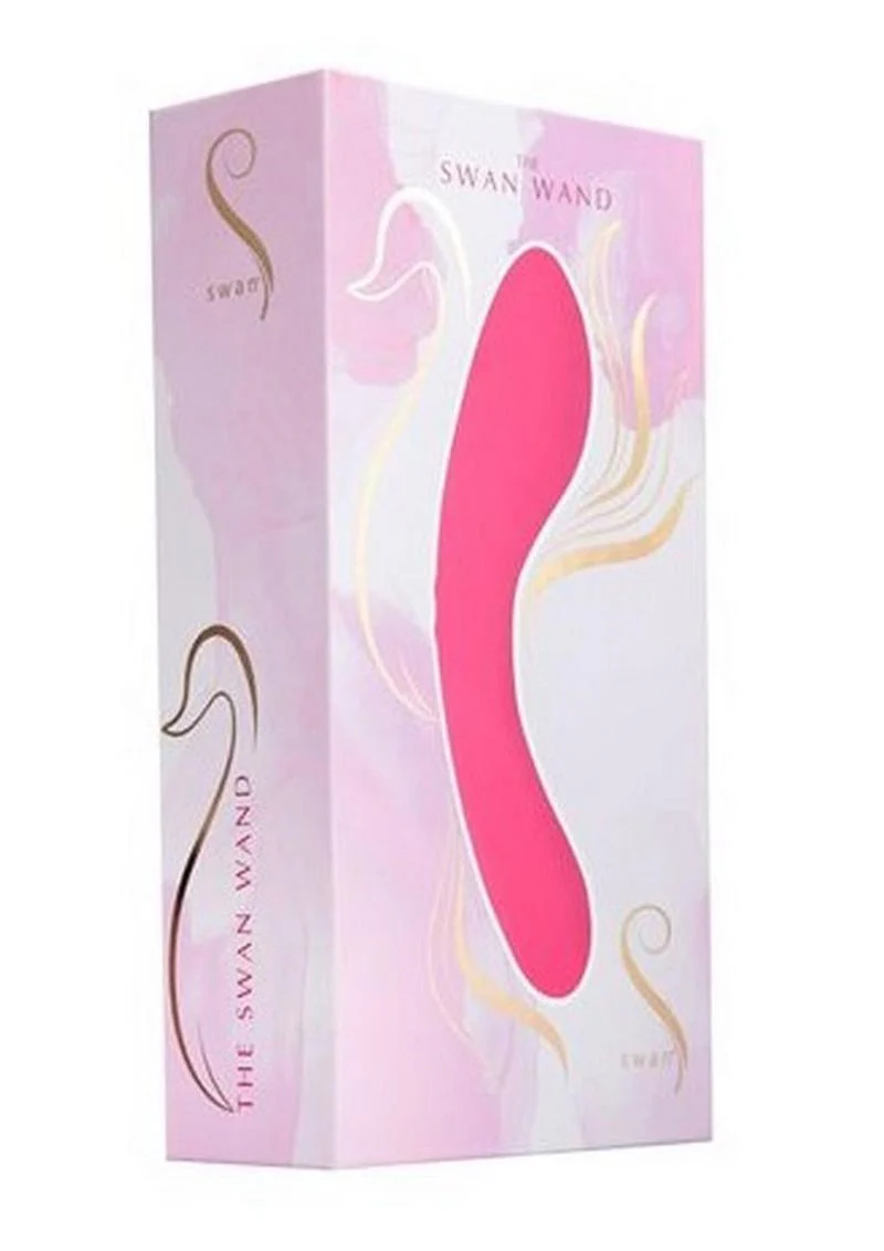 Swan The Swan Wand Silicone Rechargeable Massager - Image 2